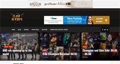 Desktop Screenshot of lolnews.com